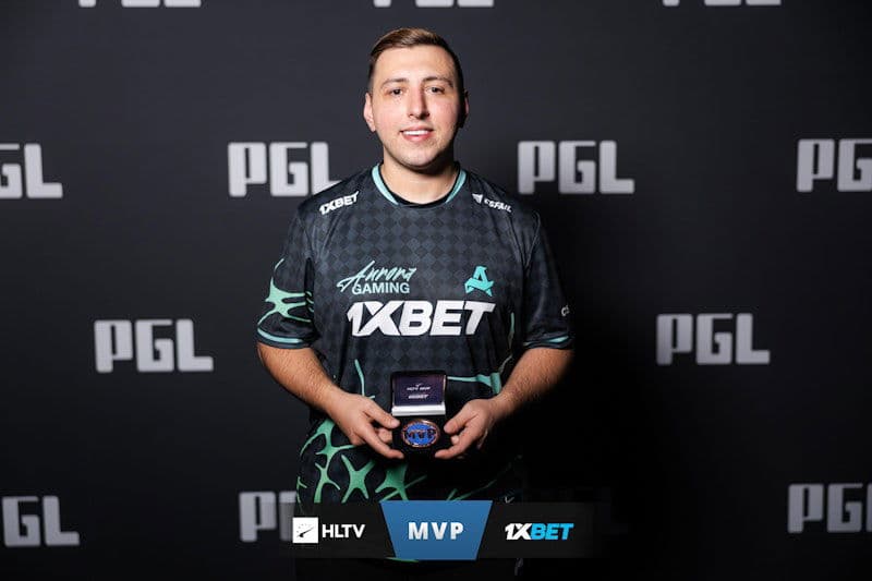 XANTARES MVP apdovanojimas. Nuotrauka: HLTV